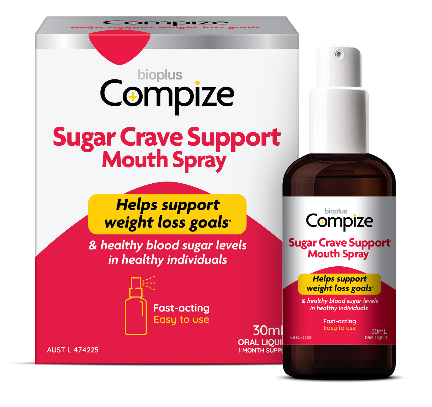 Compize Mouth Spray - 1-month supply